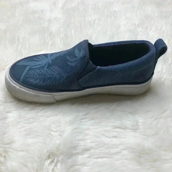 Joe Fresh  Blue Tropical Loafer Shoes Size 9 - Picture 5 of 14
